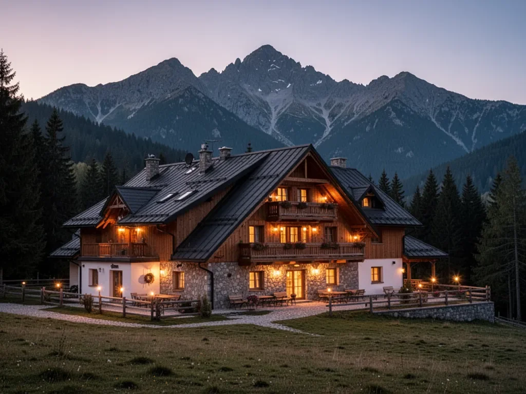 Rodzinny hotel w górach
